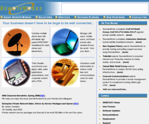 thelatestpoll.com: RemoteWorks, Inc.
RemoteWorks Inc. Mobile and Distributed COmputing