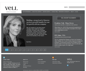 vellcorp.com: Vell Executive Search builds high performance leadership teams at the board, CEO and “C” level.
Vell Executive Search builds high performance leadership teams at the board, CEO and “C” level.