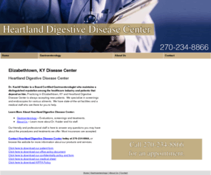 drkashifhaider.com: Disease Center Elizabethtown, KY (Kentucky)
Heartland Digestive Disease Center provides Healthcare to Elizabethtown, KY. Call 270-234-8866 for an appointment.