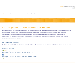 eckhardt-consult.com: eckhardt consult . net | IT Dienstleistungen
eckhardt consult | IT Dienstleistungen