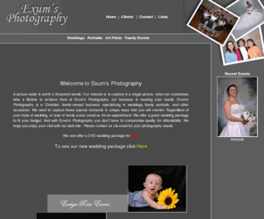 exumsphotography.com: Exum's Photography - Johnston Co, NC - Affordable Weddings and Special Occasions
