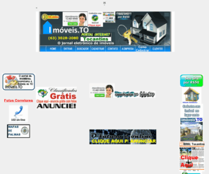 imoveistocantins.net: Imobiliárias e corretores de Imóveis Palmas Tocantins
Imóveis fazendas corretores de imóveis aluguel venda lotes casas apartamento kitinets Palmas Tocantins 