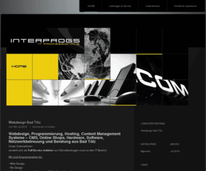 interprogs.de: Webdesign Bad Tölz
INTERPROGS :: New Media Group