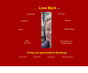 lonebech.com: Lone Bech Verlag und ganzheitliche Beratung
Lebens- und Unternehmensberatung mittels hellseherischer Fähigkeiten