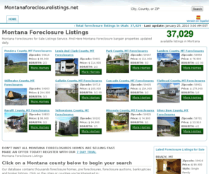 montanaforeclosurelistings.net: Montana Foreclosure Listings
Montana Foreclosure Listings