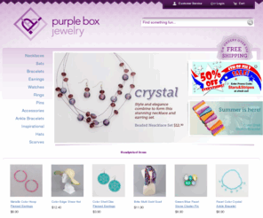 purpleboxjewelrysite.com: Under Development - Plaudit Design
