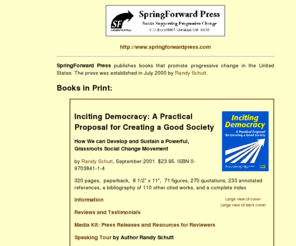 springforwardpress.com: SpringForward Press
SpringForward Press