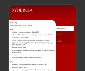 synergia-bhp.pl: Synergia - szkolenia BHP Poznań
