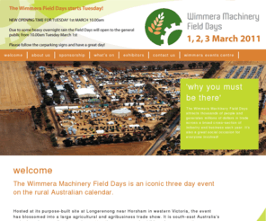 wmfd.com.au: Wimmera Machinery Field Days 1,2,3, March 2011
