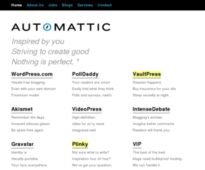 autommatic.com: Matt Mullenweg — aka Photo Matt — on WordPress, Web, Jazz, Life, and Photography
