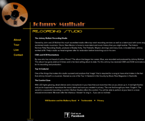 johnnymulhair.com: Mulhair Studio: Recording Services and Studio Musicians
Johnny Mulhair Recording Studio: Acclaimed producer of the first LeAnn Rimes album featuring her first hit Blue. Recording and Studio Musician Services.