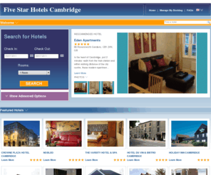 fivestarhotelscambridge.com: Five Star Hotels Cambridge
Find the best room rates on the luxury hotels fo Cambridge UK.  Here we profile the five star hotels Cambridge has available to book online.