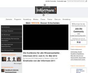 informare-wissen-und-koennen.com: Informare!Community
Informare!Community ist ein Ning-Netzwerk