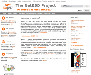 pkgsrc.net: The NetBSD Project
PowerPC, Alpha, SPARC, MIPS, SH3, ARM, amd64, i386, m68k, VAX: Of course it runs NetBSD.