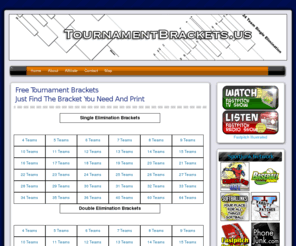 tournamentbrackets.us: TournamentBrackets
Tournament Brackets