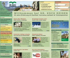 gran-recorregut.com: Dr. Koch Reisen | Startseite
DR. KOCH Reisen - Wandern, Natur und Kultur in der Türkei und weltweit