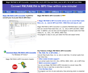 magicvideo.net: Free RM to MP3 Converter,RAM to MP3 Converter,RA