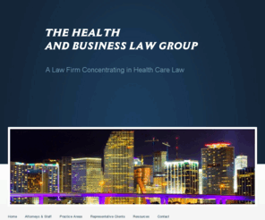 miamihealthcarelaw.com: The Health and Business Law Center
A law firm concentrating in Health Care Law, Business Matters and Personal Injury, based out of Miami Florida.