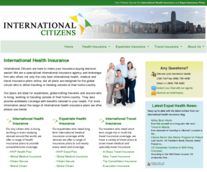 international-health-insurance.org: International Health Insurance for International Citizens
International Citizens offers international health insurance, travel insurance and expatriate insurance to citizens all around the world