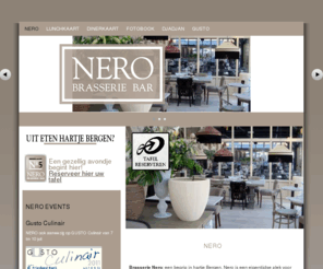nero.nl: Nero Brasserie Bar - Het is gezellig eten & drinken in hartje Bergen
Nero een begrip in Noord-Holland en is een complete metamorfose ondergaan. U bent van harte welkom bij Nero