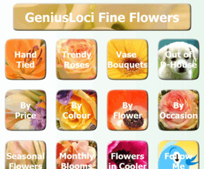 phoneflorists.com: iPhone florist, Genius Loci Fine Flowers, online iPhone flower shop delivers elegant bouquets
