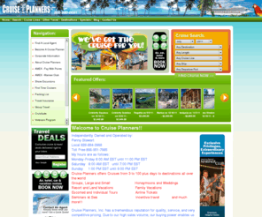 4lowestcruiseprice.com: Cruise Planners - Cruise Planners Home Office
Cruise Planners Home Office - Whether you are a first time cruiser or have sailed the seven seas, Cruise Planners strives to exceed your expectations! Cruise Planners specializes in helping you decide what cruise best fits your personal needs. Ready to Go? Start planning your dream vacation today!