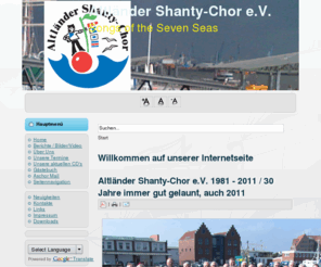 aschor.de: Willkommen auf unserer Internetseite
Der Altländer Shanty-Chor e. V. stellt sich und seine Lieder vor