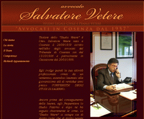avvocatosalvatorevetere.it: Avvocato Salvatore Vetere - Studio Legale
