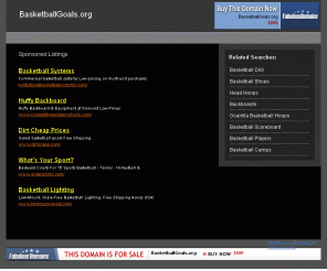 basketballgoals.org: BasketballGoals.org | Basketball Goals | Setting Goals | Cheap Adjustable Basketball Goals | Basketball Scoreboard

