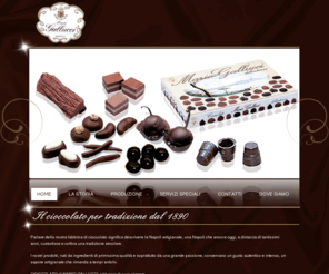 cioccolatonapoli.com: CIOCCOLATO GALLUCCI MARIO DAL 1890, Napoli - PremiumSIte
Da 120 anni Gallucci Mario produce cioccolato artigianale secondo la tradizione secolare napoletana.