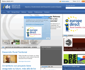 idcfederacion.org: IDC - Instituto de Desarrollo Comunitario - Opinión
Instituto de Desarrollo Comunitario: desarrollo local y rural en España