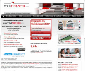 vousfinancer.mobi: Crédit immobilier - Prêt immobilier - VOUSFINANCER.com
Vous négocier les meilleurs crédits immobiliers, c'est notre métier