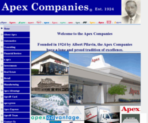 apexoriginal.com: The Apex Companies Home Page
The Apex Companies Home Page