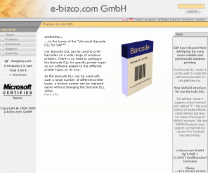 e-bizco.de: SAP Barcode DLL - SAP Barcode Solutions for SAPSprint and SAPLPD
