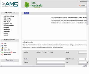 ichhabeueberlebt.com: AMS-develop e.K. - Neues Projekt / New Project
Programmier-Dienstleister im Bereich der Web-Entwicklung, IT-Sicherheit und Automatisierungstechnik. Kontaktvermittlung für Kopierer, Faxgeräte und Promotionartikel für die Dame