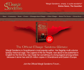 margitsandemo.co.uk: Margit Sandemo Official Website
The Official Margit Sandemo Website with Exclusive News and Bookshop