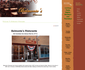 belmontesristorante.com: Home
