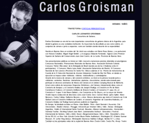 carlosgroisman.com.ar: Carlos Groisman
Carlos Groisman Compositor Argentino.