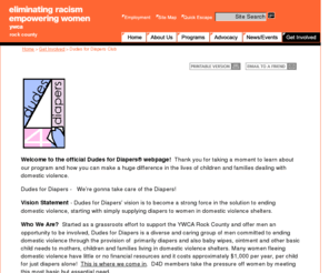 dudesfordiapers.org: Dudes for Diapers Club - Rock County
YWCA Rock County giving club for compassionate and caring men. 