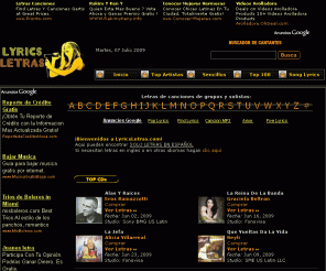 lyricsletras.com: LyricsLetras
