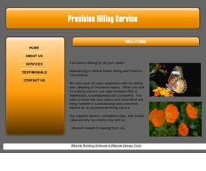 precisionbillingservice.com: Home
Professional Service