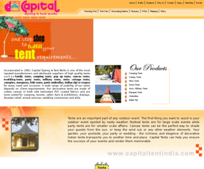 capitaltentindia.com: Camping Tents,Family Camping Tents,Camping Tents For Sale,Family Tents,Family Dome Tents,Dome Tents,Tents Manufacturer,India
Camping tents, family camping tents, camping tents for sale, family tents, family dome tents, dome tents, tents manufacturer india, pop up tents, pop up camping tents, cheap party tents, party tents, wholesale party tents, party tents for sale, wedding party tents, indian wedding tents, wedding reception tents, frame tents, pole tents, military tents, military surplus tents, army tents, army tents online, crib tents, kids tents, kids bed tents, bed tents, children bed tents, kids play tents, children play tents, children tents, tents and canopies, canopy tents, tents suppliers, backpacking tents, light tents, light weight tents, lightweight tents, canvas tents, canvas wall tents, wall tents, swiss gear tents, swiss tents, marquees, marquees tent, marquee tents manufacturer, beach tents, large tents, outdoor tents, outdoor event tents, event tents, quality tents, best family tents, large family tents, best camping tents, big camping tents, discount tents, cabin tents, luxury tents, luxury resort tents, inflatable tents, 4 season tents, four season tents from india