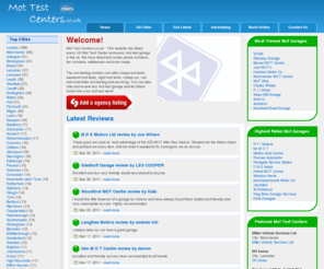 mottestcenters.co.uk: Mot Test Centers | Cheap Mot Test Centers | Mot Test Garages
Welcome to Mot Test Center.co.uk - This website has listed all UK Most Test Centers and Mot Test Garages. they offer cheap mot tests, friendly mot tests, weekend mot tests, night mot test and discount mot tests.