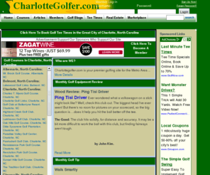 charlottegolfer.com: the best online golf resource in
Local Golf in : Find  golf courses,  tee times,  course reviews,  golf equipment locations and reviews,  golf real estate and all the latest  golf news.