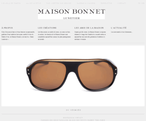 maisonbonnet.com: Maison Bonnet | Haute lunetterie
