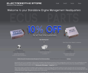 electromotivestore.com: Electromotive Standalone Engine Management Systems - TecGT TecM Tec3r Sensors Accessories
Electromotive Store - Get the best deals on Electromotive Products here including TecM  TecGT Tec3r Tec3 Sensors and Accessories