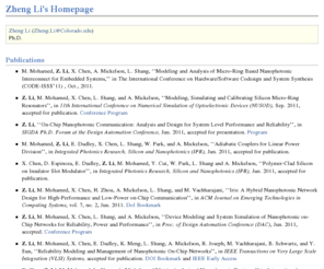 lizheng.org: Zheng Li's Homepage
