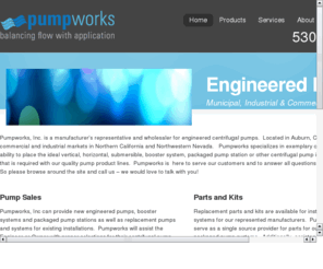 pwpumps.com: Pumpworks, Inc
Pumpworks, Inc. - distributor of engineered pumps, related products for Municipal, Commercial, Industrial Markets.