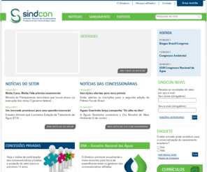 sintercon.com.br: Sintercon - Sindicato Interestadual das Concessionárias Privadas de Serviços Púplicos de Água e Esgoto
Sintercon