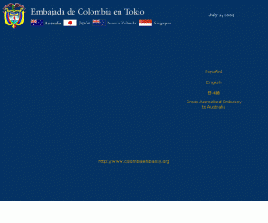 colombiaembassy.org: Colombia Embassy in Japan
